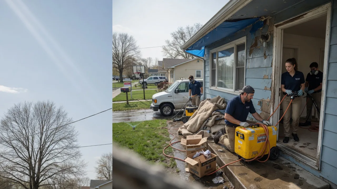 Basement Flood Cleanup in Plum City, WI near me